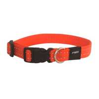 Rogz Collar Orange Large Pet: Dog Category: Dog Supplies  Size: 0.3kg Colour: Orange Material: Nylon...