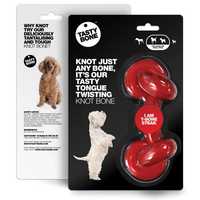 Tasty Bone Knotted T Bone Steak Each Pet: Dog Category: Dog Supplies  Size: 0.2kg Material: Nylon 
Rich...