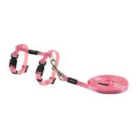 Rogz Sparklecat Harness And Lead Set Pink X Small Pet: Cat Category: Cat Supplies  Size: 0.1kg Colour:...