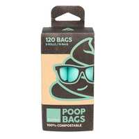 Fuzzyard Poop Bags Compostable 120 Bags Pet: Dog Category: Dog Supplies  Size: 0.4kg 
Rich Description:...
