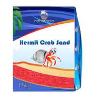 Aquatopia Hermit Crab Sand Red 1.5kg Pet: Reptile Category: Reptile &amp; Amphibian Supplies  Size: 1.5kg...