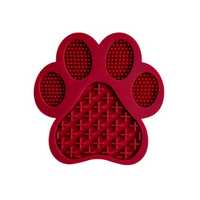Paws For Life Paw Shaped Lickmat Burgandy Each Pet: Dog Category: Dog Supplies  Size: 0.1kg 
Rich...