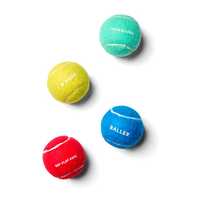 Gummi Tennis Balls Pack Multi Small Pet: Dog Category: Dog Supplies  Size: 0.1kg Material: Rubber 
Rich...