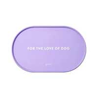 Gummi Silicone Feeding Mat Lilac Each Pet: Dog Category: Dog Supplies  Size: 0.2kg Colour: Purple...