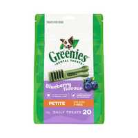 Greenies Blueberry Flavour Petite Dog Dental Treats 40 Chews Pet: Dog Category: Dog Supplies  Size:...