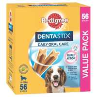 Pedigree Dentastix Daily Dental Medium Dog Treats 14 Pack Pet: Dog Category: Dog Supplies  Size: 0.4kg...