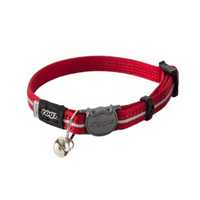 Rogz Alleycat Collar Red 8mm Pet: Cat Category: Cat Supplies  Size: 0kg Colour: Red Material: Nylon...