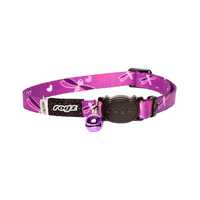 Rogz Kiddycat Collar Safeloc Dragonfly 11mm Pet: Cat Category: Cat Supplies  Size: 0kg Colour: Purple...