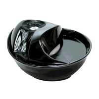 Pioneer Ceramic Pet Fountain Raindrop Each Pet: Dog Category: Dog Supplies  Size: 3kg Colour: Black...