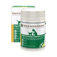 Natural Animal Solutions High Potency Vitamin C 100g Pet: Dog Category: Dog Supplies  Size: 0.2kg 
Rich...