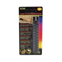 Exo Terra Horizontal Liquid Crystal Thermometer Each Pet: Reptile Category: Reptile &amp; Amphibian...