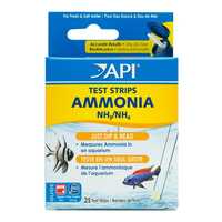Api Ammonia Freshwater And Saltwater Aquarium Test Strips Each Pet: Fish Category: Fish Supplies  Size:...