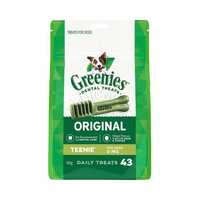 Greenies Original Teenie Dog Dental Treats 65 Chews Pet: Dog Category: Dog Supplies  Size: 0.6kg 
Rich...