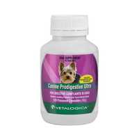 Vetalogica Prodigestive Ultra For Dogs 120 Tabs Pet: Dog Category: Dog Supplies  Size: 0.2kg 
Rich...