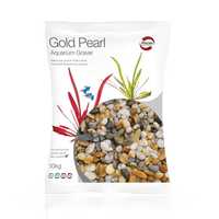 Pisces Natural Products Gravel Gold Pearl 5kg Pet: Fish Category: Fish Supplies  Size: 5.1kg 
Rich...