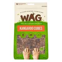 Wag Dog Treats Kangaroo Cubes 750g Pet: Dog Category: Dog Supplies  Size: 0.8kg 
Rich Description: WAG...