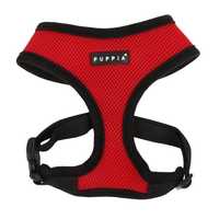 Puppia Soft Harness Red Medium Pet: Dog Category: Dog Supplies  Size: 0.1kg Colour: Red 
Rich...