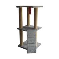 The Catsentials 3 Tier Jute Springboard With Ladder Each Pet: Cat Category: Cat Supplies  Size: 9.6kg...