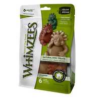 Whimzees Dog Treats Hedgehog Large 6 Pack Pet: Dog Category: Dog Supplies  Size: 0.4kg 
Rich...