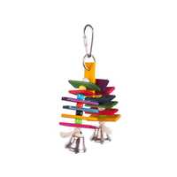 Kazoo Bird Toy With Arch Chips And Bells Each Pet: Bird Category: Bird Supplies  Size: 0kg 
Rich...