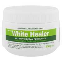 Ranvet White Healer Antiseptic Cream 100g Pet: Horse Size: 0.2kg 
Rich Description: Ranvet White Healer...