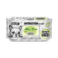 Absorb Plus Antibacterial Pet Wipes Aloe Vera 80 Pack Pet: Dog Category: Dog Supplies  Size: 0.6kg...
