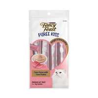 Fancy Feast Puree Kiss Tuna Puree With Tuna Flakes Treats 4 X 10g Pet: Cat Category: Cat Supplies ...