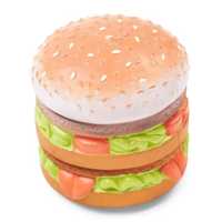 Kazoo Latex Burger Dog Toy Each Pet: Dog Category: Dog Supplies  Size: 0kg Material: Latex 
Rich...