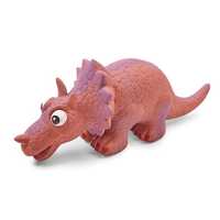 Kazoo Latex Triceratops Dog Toy Medium Pet: Dog Category: Dog Supplies  Size: 0.1kg Material: Latex...