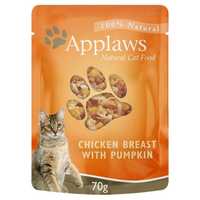 Applaws Chicken Breast With Pumpkin Adult Wet Cat Food 16 X 70g Pet: Cat Category: Cat Supplies  Size:...