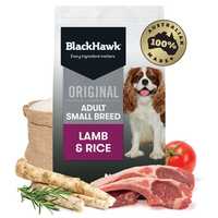 Black Hawk Dry Dog Food Small Breed Lamb Rice 10kg Pet: Dog Category: Dog Supplies  Size: 7.9kg 
Rich...