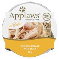 Applaws Chicken Breast With Duck Wet Cat Food 10 X 60g Pet: Cat Category: Cat Supplies  Size: 0.9kg...