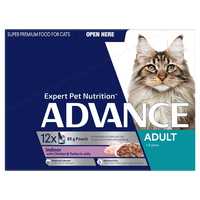 Advance Indoor Adult Wet Cat Food Chicken And Turkey In Jelly 12 X 85g Pet: Cat Category: Cat Supplies ...