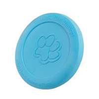 West Paw Zisc Flying Disc Fetch Dog Toy Blue Small Pet: Dog Category: Dog Supplies  Size: 0.1kg...