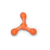 West Paw Skamp Flyer Inspired Fetch Dog Toy Orange Melon Each Pet: Dog Category: Dog Supplies  Size:...