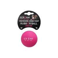 Scream Rubber Ball Dog Toy Loud Pink Each Pet: Dog Category: Dog Supplies  Size: 0.1kg 
Rich...