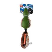 Gigwi Duck With Plush Tail Green Each Pet: Dog Category: Dog Supplies  Size: 0.2kg Material: Rubber...