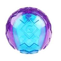 Gigwi Squeaky Ball Toy Small (1 Pack) Pet: Dog Category: Dog Supplies  Size: 0kg Colour: Jewel 
Rich...