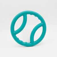 Zippypaws Zippytuff Squeaky Ring Fetch Dog Toy Teal Each Pet: Dog Category: Dog Supplies  Size: 0.2kg...