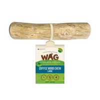 Wag Wood Chews Dog Treats Large Pet: Dog Category: Dog Supplies  Size: 0.2kg Colour: Beige 
Rich...