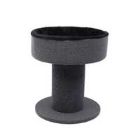 Charlies Pet Cat Tree Tower With Nest Dark Grey Black Each Pet: Cat Category: Cat Supplies  Size: 5.1kg...
