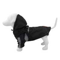 Louie Living Raincoat Black Small Pet: Dog Category: Dog Supplies  Size: 0.2kg Colour: Grey 
Rich...