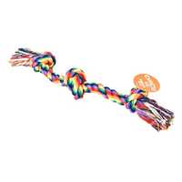 The Curious Box Rainbow Rope Dog Toy Each Pet: Dog Category: Dog Supplies  Size: 0.3kg 
Rich...