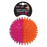 Scream Galaxy Ball Loud Pink Orange Medium Pet: Dog Category: Dog Supplies  Size: 0.1kg 
Rich...