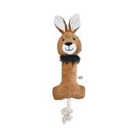 Paws For Life Kangaroo With Rope And Squeaker Plush Dog Toy Each Pet: Dog Category: Dog Supplies  Size:...