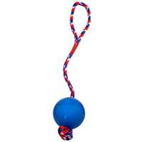 Paws For Life Solid Rubber Ball With Rope Large Pet: Dog Category: Dog Supplies  Size: 0.3kg 
Rich...