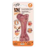 Afp Bone Appetit Crunch Rubber Bone Medium Pet: Dog Category: Dog Supplies  Size: 0.2kg 
Rich...