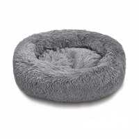 Paws For Life Plush Calming Bed Grey Medium Pet: Dog Category: Dog Supplies  Size: 1.9kg Colour: Grey...