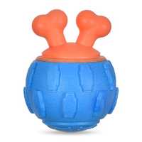 Wags And Wiggles Bone In Ball Floatable Squeaker Toy Each Pet: Dog Category: Dog Supplies  Size: 0.1kg...