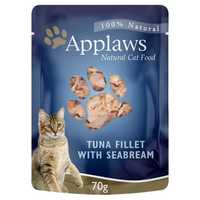 Applaws Wet Cat Food Tuna Bream Broth Pouch 16 X 70g Pet: Cat Category: Cat Supplies  Size: 1.4kg 
Rich...